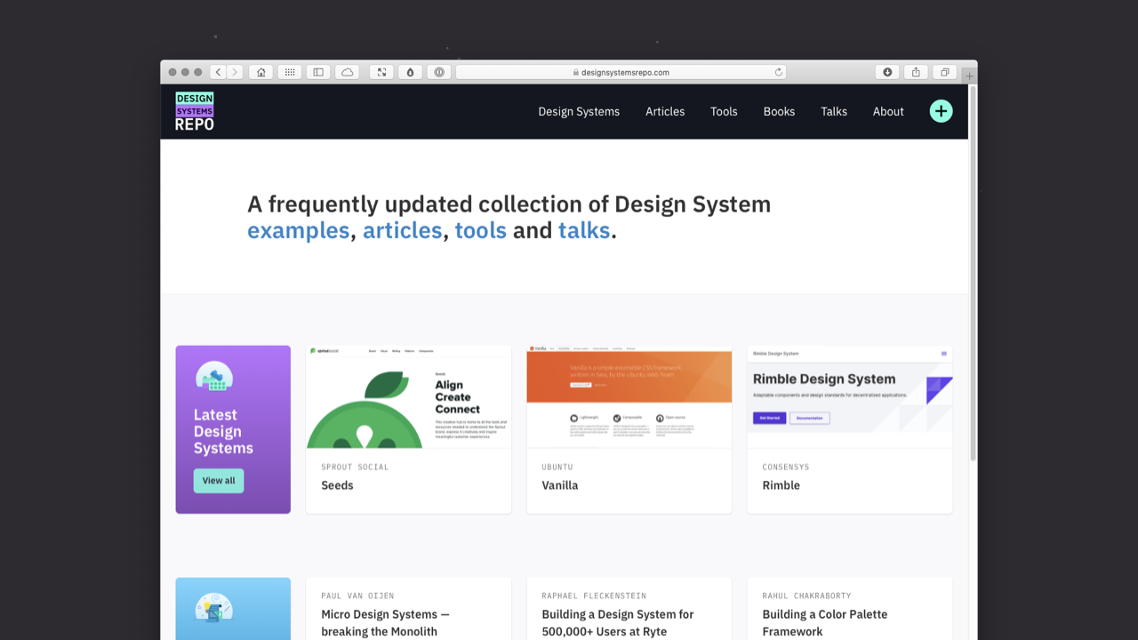 Jad Limcaco’s Design Systems Repo