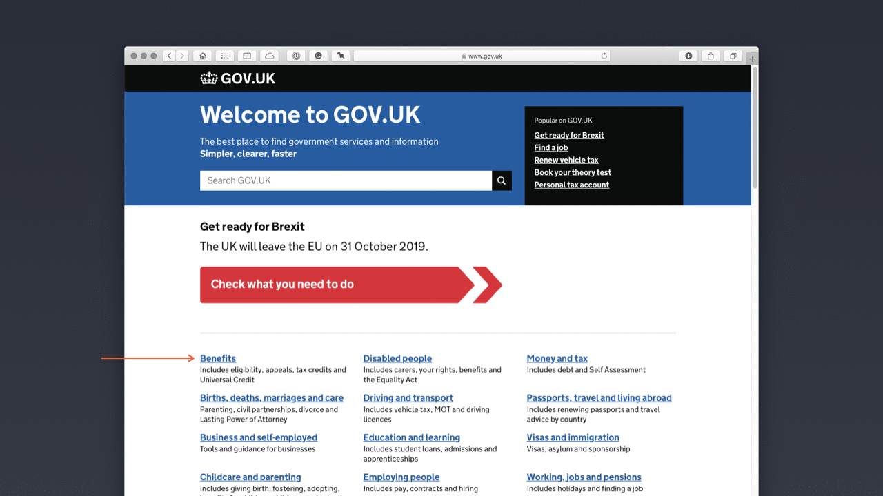 GOV.UK Information Architecture
